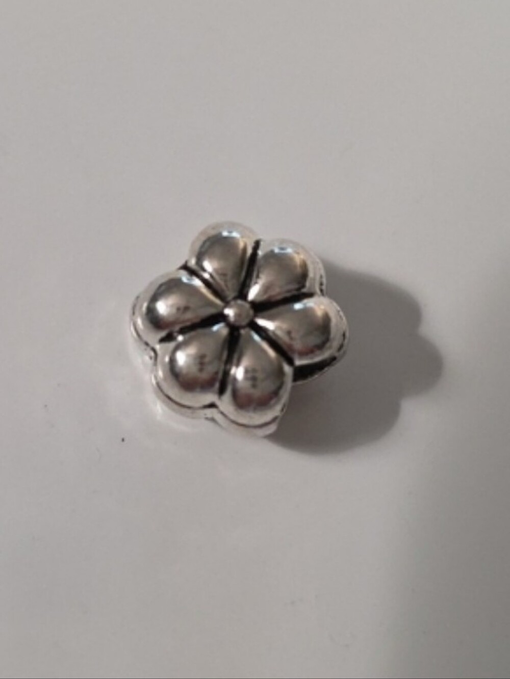 FLOWER  Charm for European Style Bracelets Fits Pandora Systems